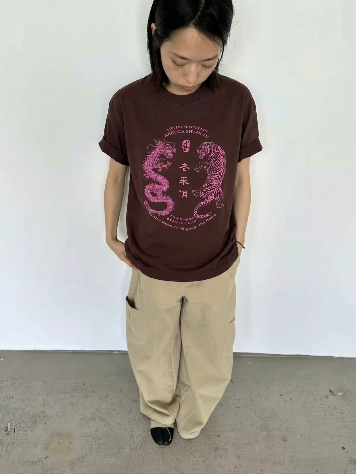 Old and fancy tee