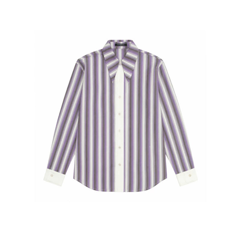 Gradient stripe shirt