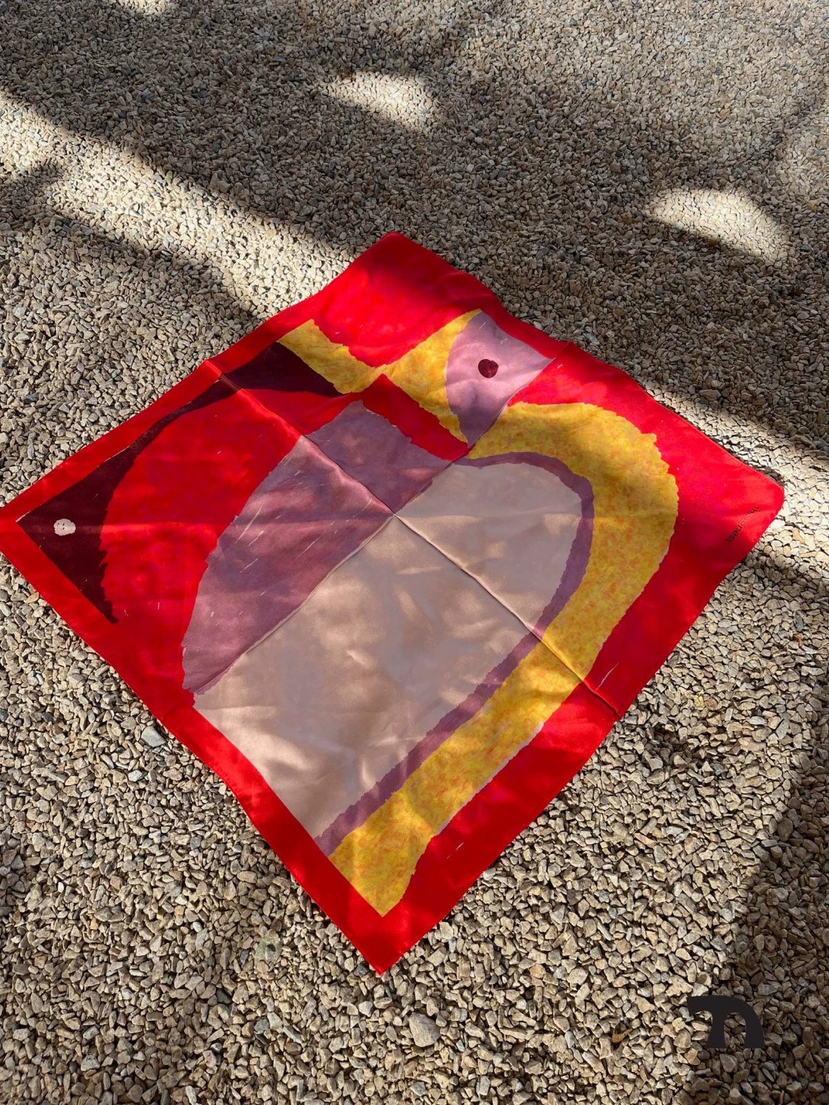 TN silk square scarf