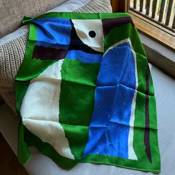 TN silk square scarf
