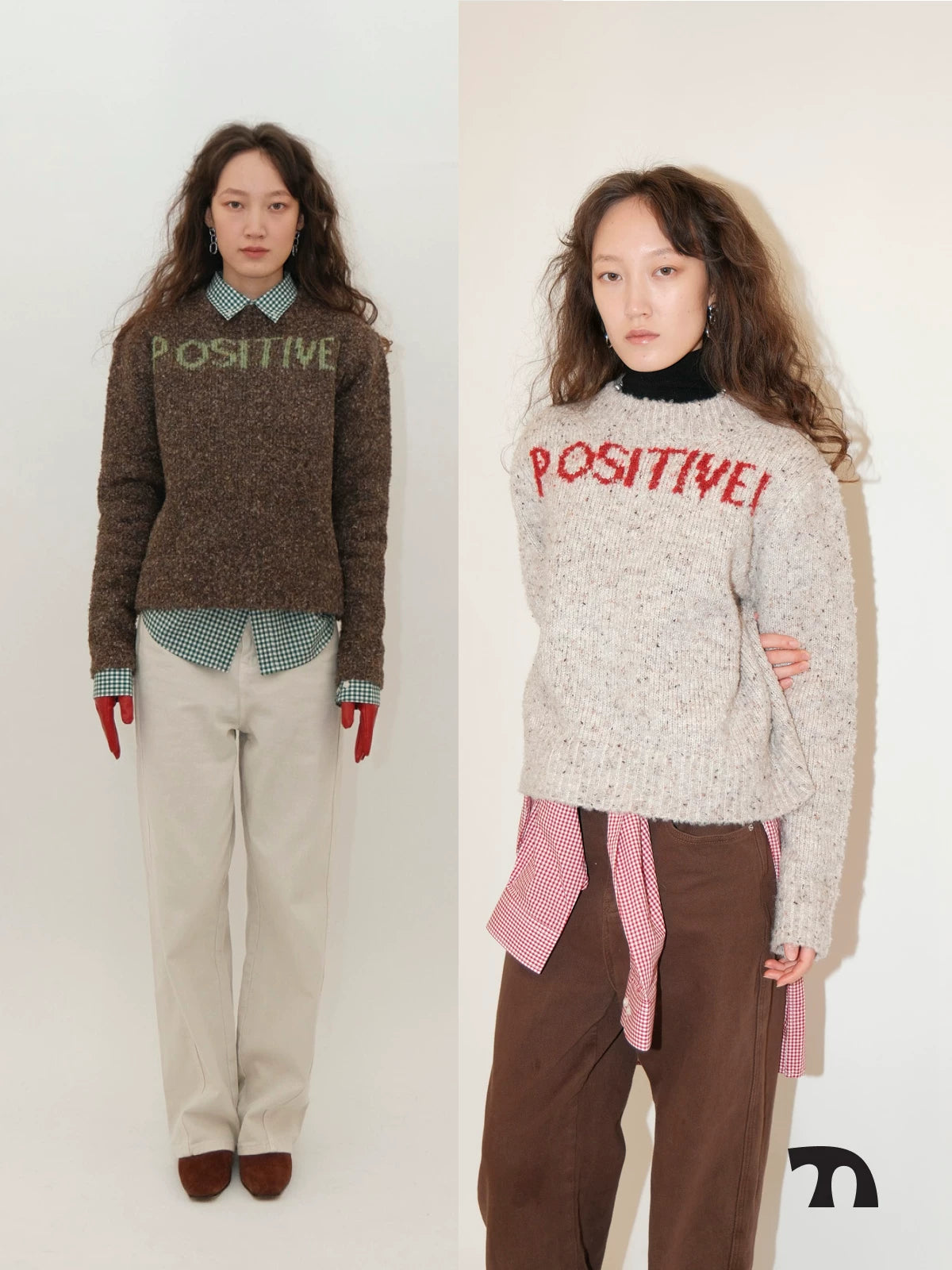 Positive loop knit