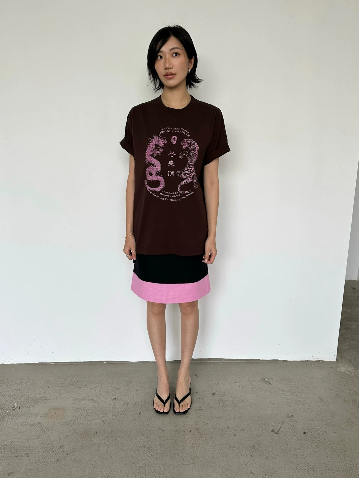 Old and fancy tee