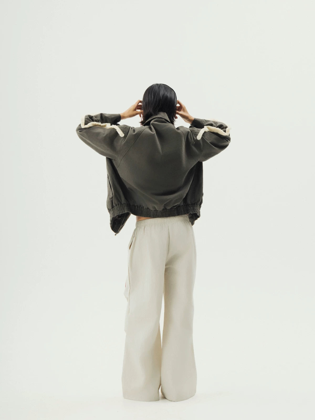 Fringe sleeve jacket