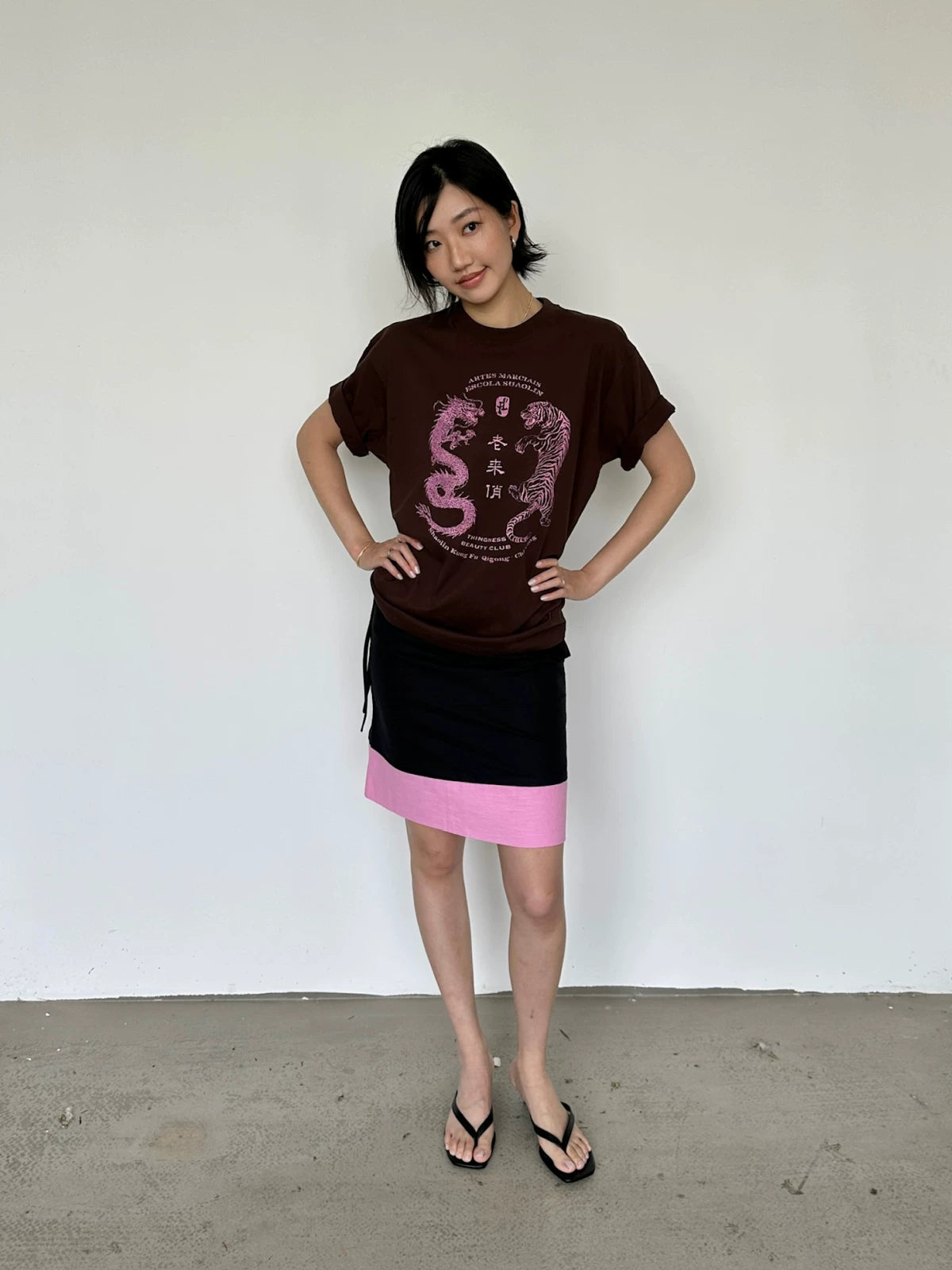 Old and fancy tee