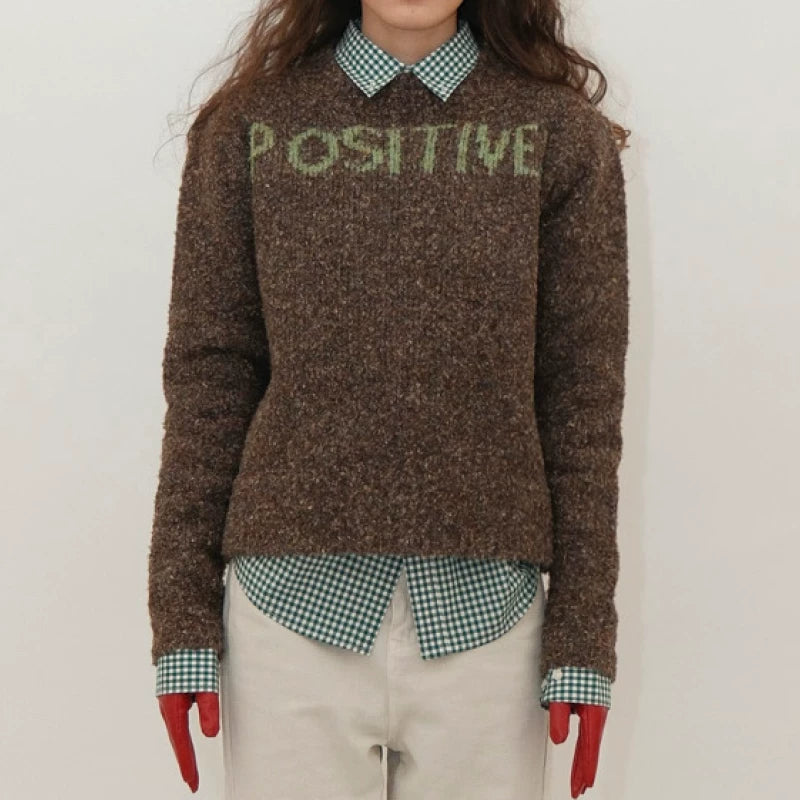 Positive loop knit